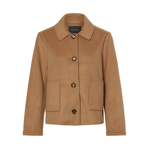 Kurtka damska Franco Callegari brązowa bez kaptura 