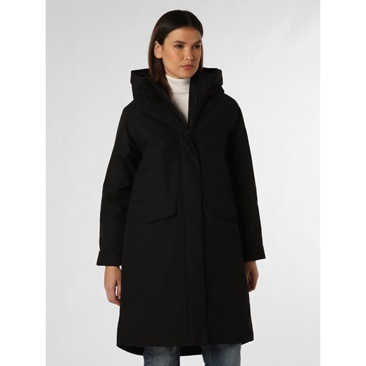 Elvine Damski płaszcz funkcyjny Kobiety Sztuczne włókno czarny jednolity ze sklepu vangraaf w kategorii Płaszcze damskie - zdjęcie 165717478