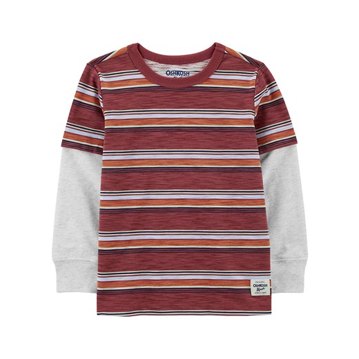 OshKosh Koszulka w kolorze bordowo-szarym ze sklepu Limango Polska w kategorii T-shirty chłopięce - zdjęcie 165742236
