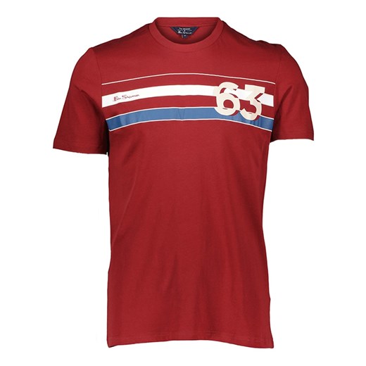 Ben Sherman Koszulka w kolorze czerwonym ze sklepu Limango Polska w kategorii T-shirty męskie - zdjęcie 165742286