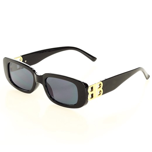 Prostokątne okulary przeciwsłoneczne damskie VOUGE STYLE czarny Looks Style Eyewaer uniwersalny wyprzedaż Verostilo