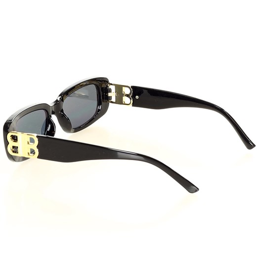 Prostokątne okulary przeciwsłoneczne damskie VOUGE STYLE czarny Looks Style Eyewaer uniwersalny wyprzedaż Verostilo