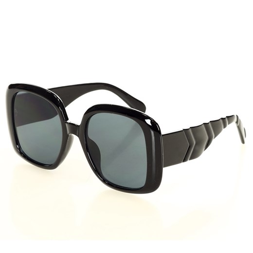 Duże okulary przeciwsłoneczne muchy MAZZINI OVERSIZE DESIGN czarny Looks Style Eyewaer uniwersalny wyprzedaż Verostilo