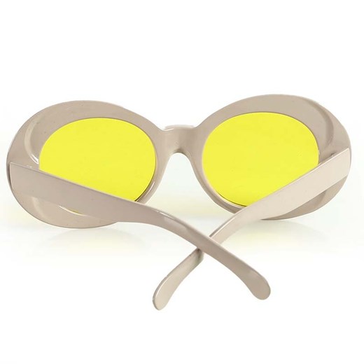 Modne okulary przeciwsłoneczne MAZZINI INSTAGRAM TREND beż ze sklepu Verostilo w kategorii Okulary przeciwsłoneczne damskie - zdjęcie 165748037