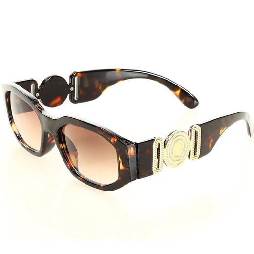 Okulary przeciwsłoneczne damskie RETRO ELEGANCE brąz Looks Style Eyewaer uniwersalny okazja Verostilo