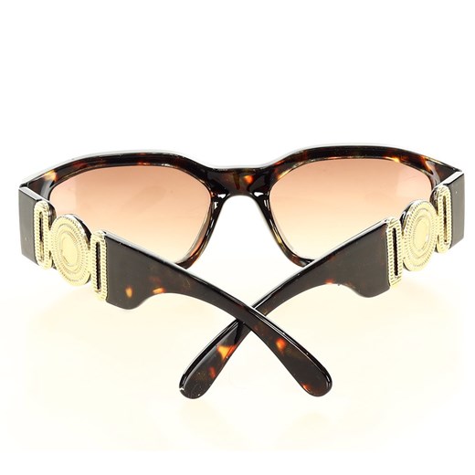 Okulary przeciwsłoneczne damskie RETRO ELEGANCE brąz Looks Style Eyewaer uniwersalny wyprzedaż Verostilo