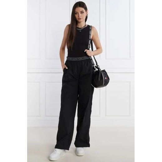 Spodnie damskie czarne Tommy Jeans
