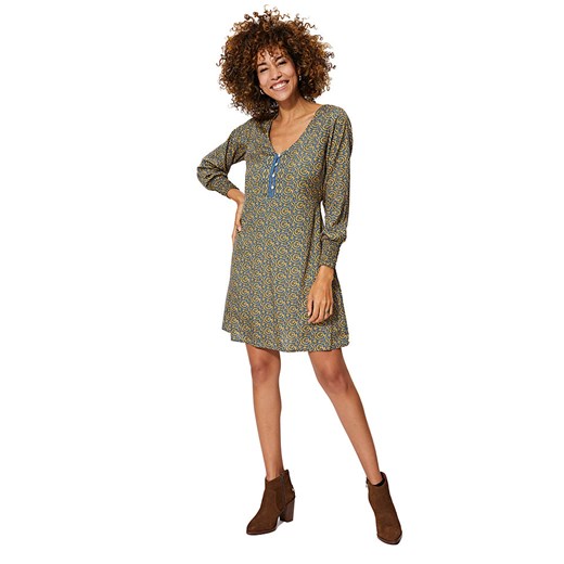 Aller Simplement Sukienka w kolorze żółto-niebieskim ze sklepu Limango Polska w kategorii Sukienki - zdjęcie 165754867