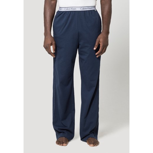 Calvin Klein Underwear COTTON STRETCH Spodnie od piżamy dark blue zalando szary mat