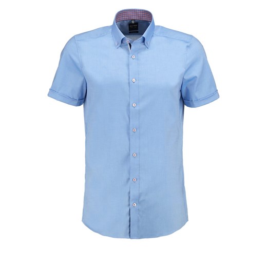 Olymp Level 5 BODY FIT Koszula blau zalando niebieski abstrakcyjne wzory