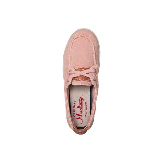 Mustang Buty żeglarskie apricot zalando rozowy ocieplane