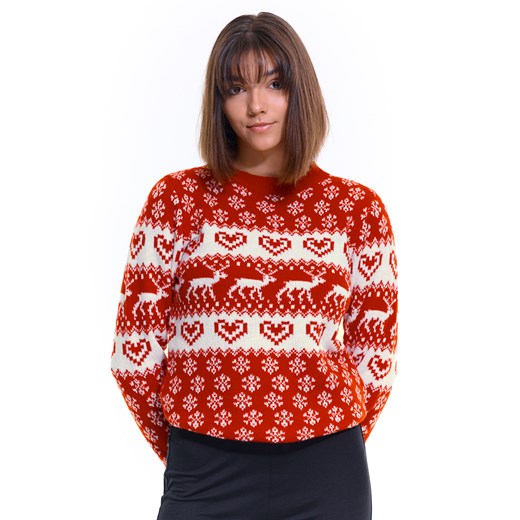 GATE Sweter damski ze świątecznym motywem 34 Gate 40 promocja gateshop