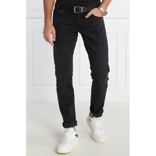 Jeansy męskie Calvin Klein z elastanu 