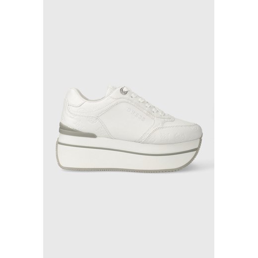Guess sneakersy CAMRIO kolor biały FLPCAM FAL12 ze sklepu ANSWEAR.com w kategorii Buty sportowe damskie - zdjęcie 165797348