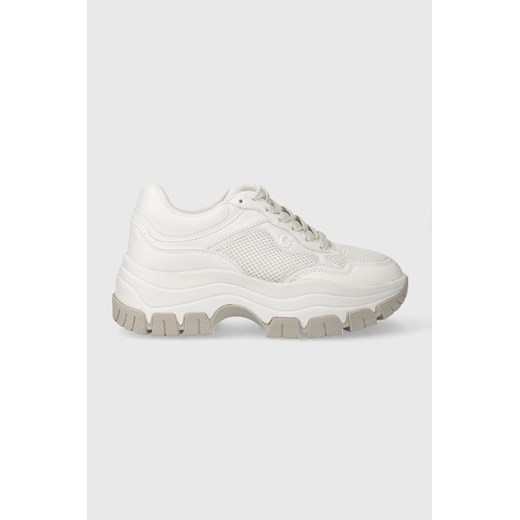 Guess sneakersy BRECKY kolor biały FLPBRE ELE12 ze sklepu ANSWEAR.com w kategorii Buty sportowe damskie - zdjęcie 165797368