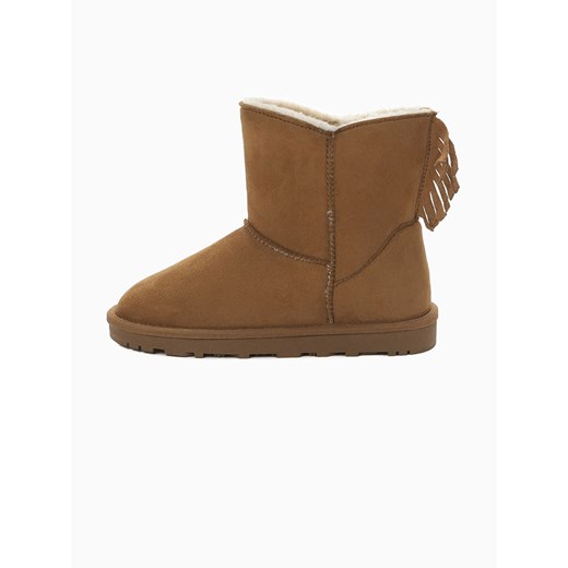 ISLAND BOOT Botki zimowe w kolorze jasnobrązowym Island Boot 32 okazja Limango Polska