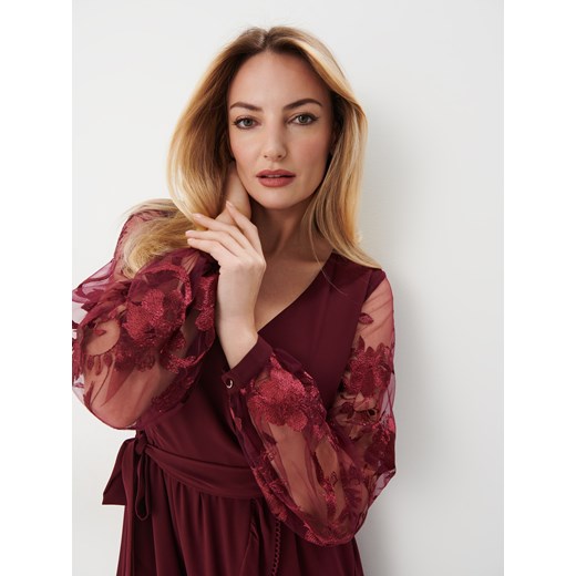 Sukienka Mohito mini kopertowa 