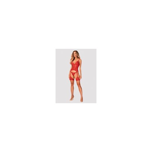 Erotyczny gorset Obsessive Belovya XS/S Red (5901688239766). Bielizna erotyczna Obsessive XL,2XL Rozetka.pl okazyjna cena
