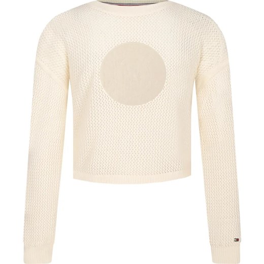 Tommy Hilfiger Sweter | Cropped Fit ze sklepu Gomez Fashion Store w kategorii Swetry dziewczęce - zdjęcie 165866047