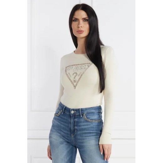 GUESS JEANS Sweter | Regular Fit S Gomez Fashion Store
