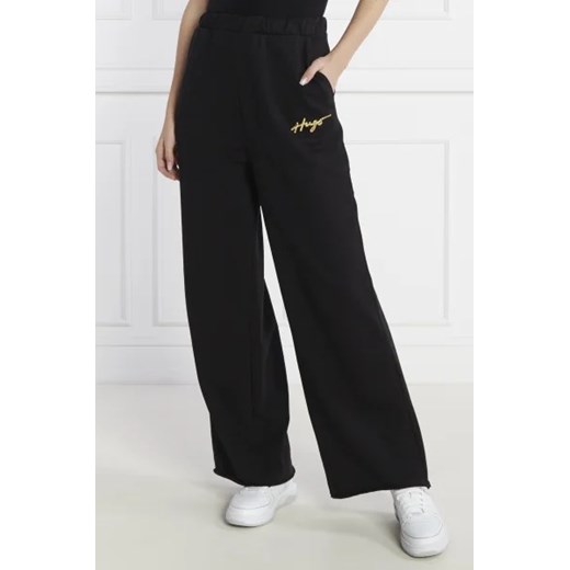 HUGO Spodnie dresowe Nasuede_2 | Oversize fit L Gomez Fashion Store