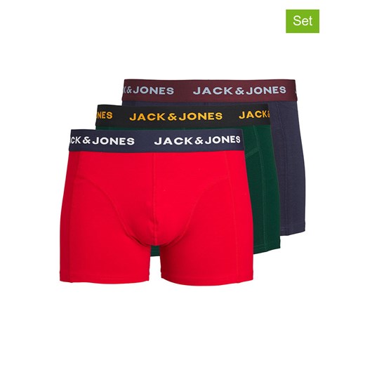 Jack &amp; Jones Bokserki (3 pary) w różnych kolorach ze sklepu Limango Polska w kategorii Majtki męskie - zdjęcie 165869236