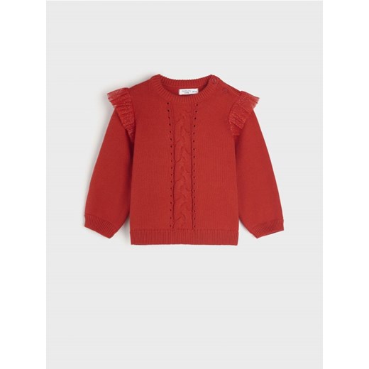 Sinsay - Sweter - czerwony ze sklepu Sinsay w kategorii Bluzy i swetry - zdjęcie 165870267