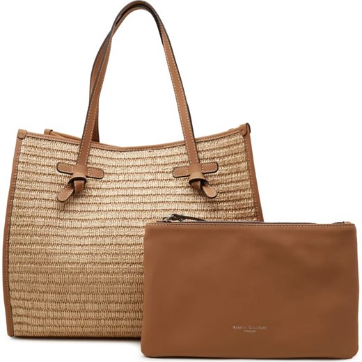 GIANNI CHIARINI Shopperka + saszetka | z dodatkiem skóry Gianni Chiarini OS wyprzedaż Gomez Fashion Store