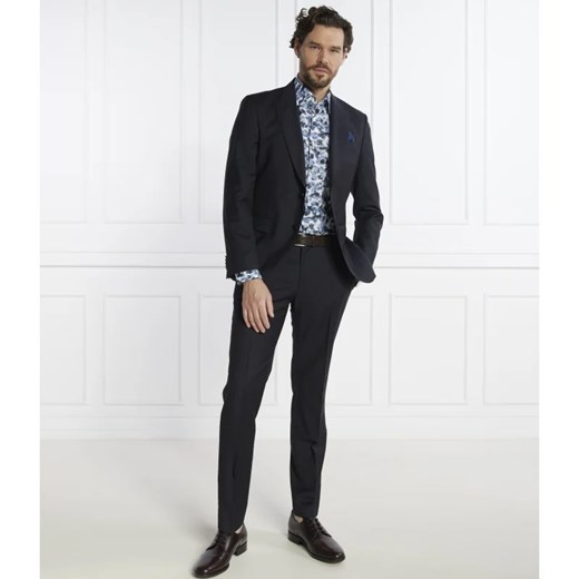 BOSS Wełniany garnitur H-Huge | Slim Fit 50 Gomez Fashion Store