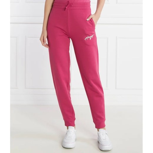 HUGO Spodnie dresowe Easy Jogger 3 | Relaxed fit ze sklepu Gomez Fashion Store w kategorii Spodnie damskie - zdjęcie 165883007