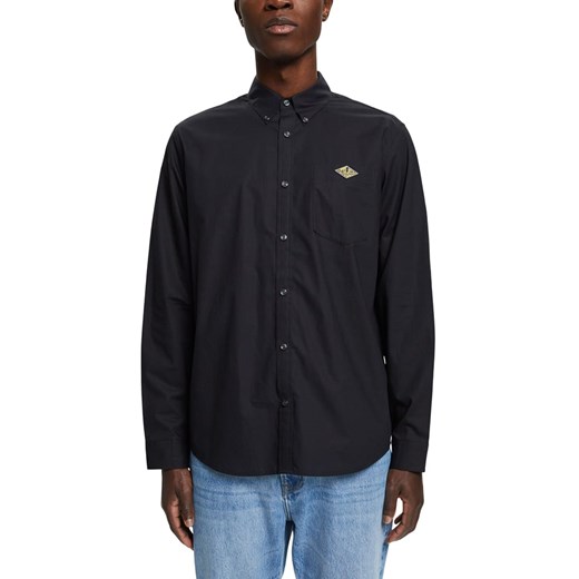 ESPRIT Koszula - Regular fit - w kolorze czarnym ze sklepu Limango Polska w kategorii Koszule męskie - zdjęcie 165891425