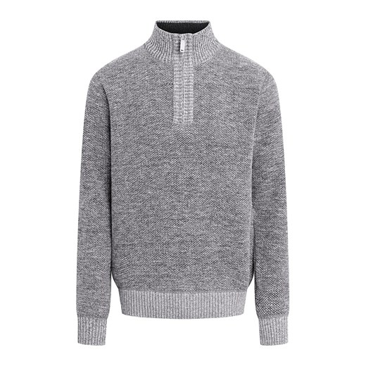 Bench Sweter &quot;Checkson&quot; w kolorze szarym Bench 56 wyprzedaż Limango Polska