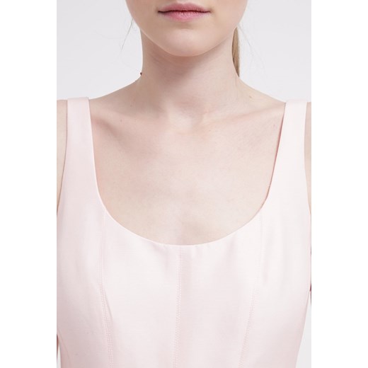 Halston Heritage Sukienka koktajlowa dusty pink zalando bezowy bawełna