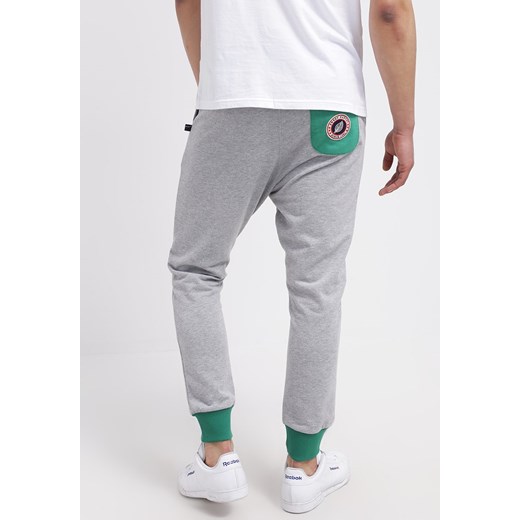 Sweet Pants TERRY Spodnie treningowe grey marl/mint zalando szary bawełna