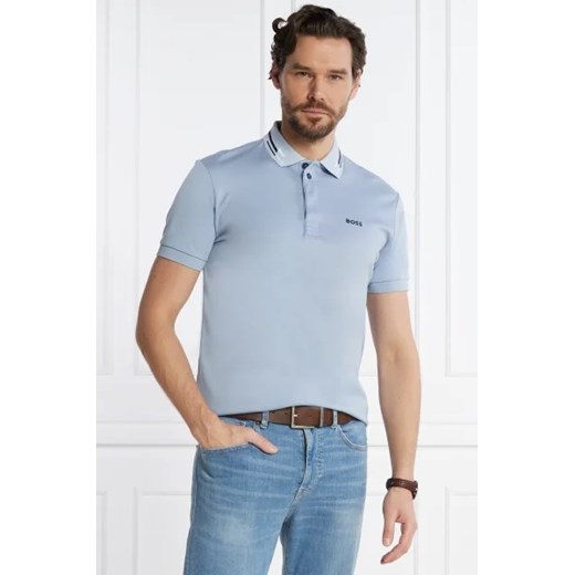BOSS GREEN Polo PAUL CURVED | Slim Fit | stretch XL okazja Gomez Fashion Store