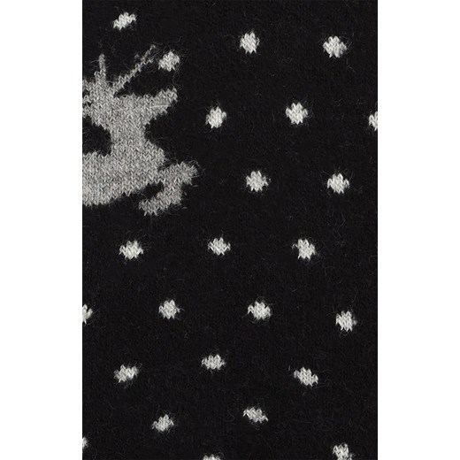 Marilyn ciepłe niskie skarpetki damskie z reniferem Angora Footies Terry X49, Kolor czarny, Rozmiar uniwersalny, Marilyn ze sklepu Intymna w kategorii Skarpetki damskie - zdjęcie 165989875