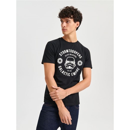 Sinsay - Koszulka Star Wars - czarny ze sklepu Sinsay w kategorii T-shirty męskie - zdjęcie 165995025
