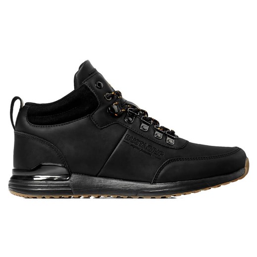 Skórzane buty męskie czarne Jogger Bustagrip Bustagrip 43 ButyModne.pl