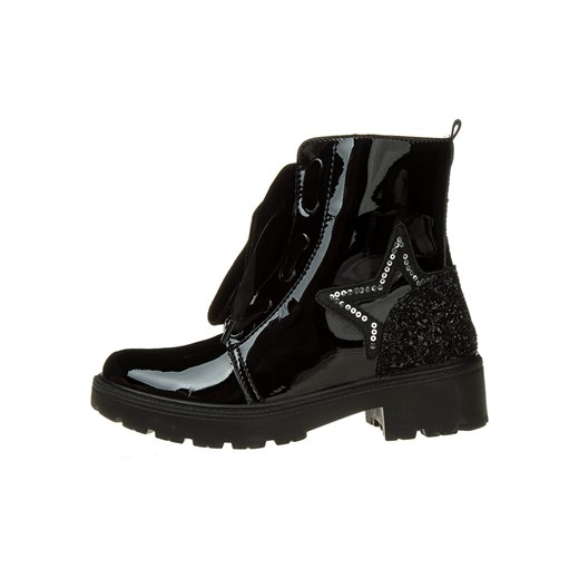 Primigi Botki w kolorze czarnym ze sklepu Limango Polska w kategorii Buty zimowe dziecięce - zdjęcie 166009245