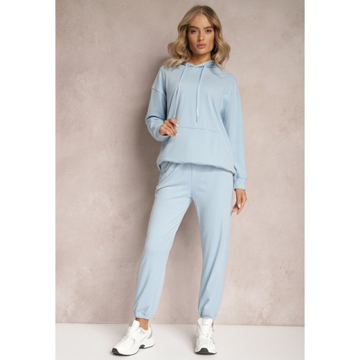 Niebieski Komplet Dresowy z Bluzą i Spodniami Ciranova ze sklepu Renee odzież w kategorii Dresy damskie - zdjęcie 166012755