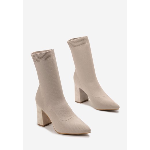 Botki Born2be bez zapięcia 