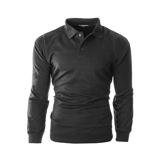 Ciepła Gruba Bluza FIREWALL - czarna ze sklepu Risardi w kategorii Bluzy męskie - zdjęcie 166015379