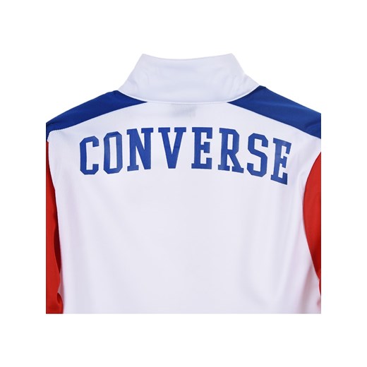 Converse Bluza sportowa w kolorze białym Converse 140-152 Limango Polska wyprzedaż