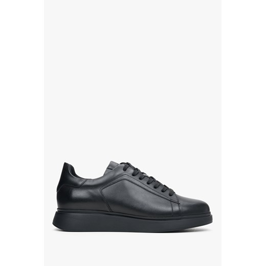 Buty sportowe męskie czarne Estro sznurowane młodzieżowe 