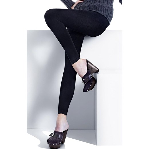 Marilyn ocieplane legginsy z frotą 100% kryjące Arctica 250 DEN, Kolor czarny, Rozmiar S/M, Marilyn ze sklepu Primodo w kategorii Spodnie damskie - zdjęcie 166026378