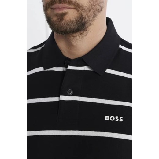 T-shirt męski BOSS HUGO w paski casual 
