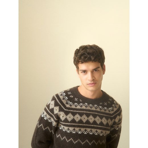 Sweter męski wielokolorowy Reserved 