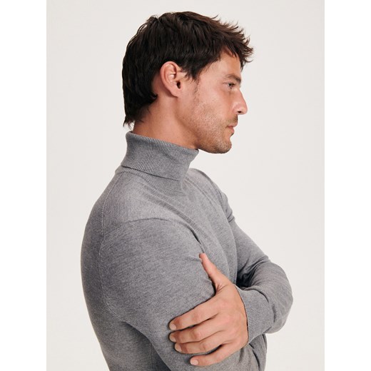 Reserved sweter męski szary