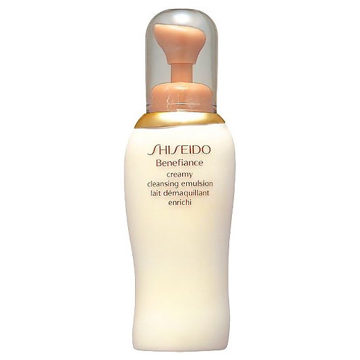 Shiseido BENEFIANCE Creamy Cleansing Emulsion 200ml W Mleczko demakijaż perfumy-perfumeria-pl bezowy kremy
