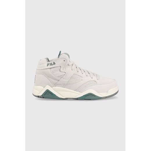 Fila sneakersy zamszowe M-SQUAD kolor szary ze sklepu ANSWEAR.com w kategorii Buty sportowe męskie - zdjęcie 166036995